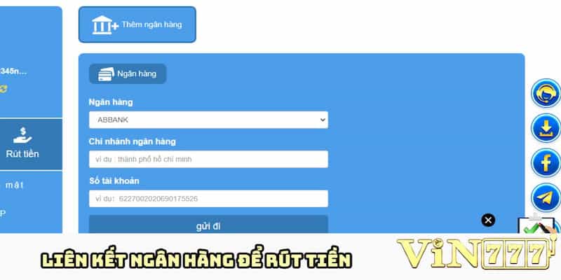 Rút tiền vin777 | Thao Tác Đơn Giản Tiền Về Tức Thì  5 Cách thức đơn giản, không tốn thời gian